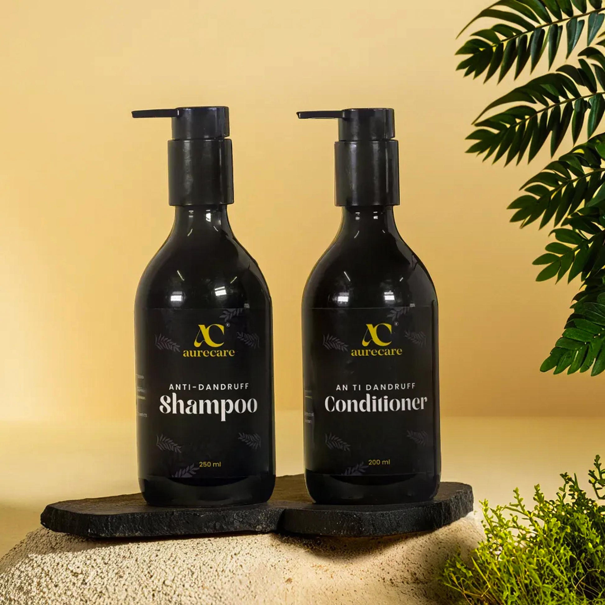 Anti - Dandruff Shampoo & Conditioner Combo - Pack Of 2 - Aurecare